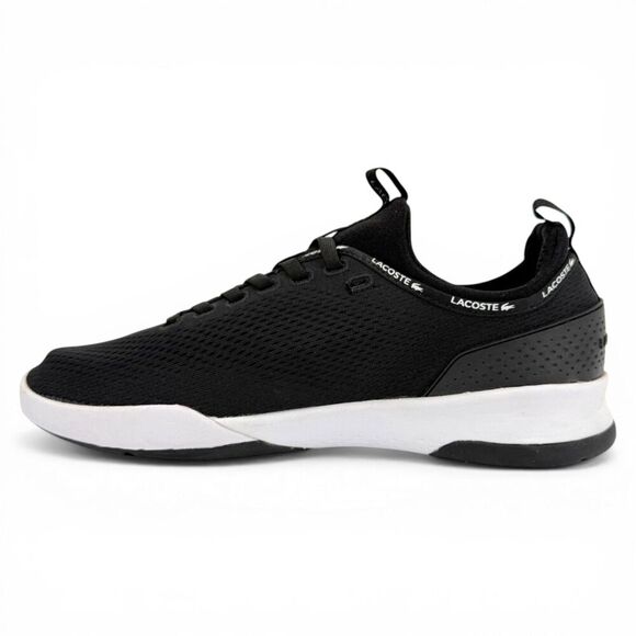 NWT Lacoste Men\'s LT Spirit 2.0 Performance Sneakers Black Size 12.5 main image 8